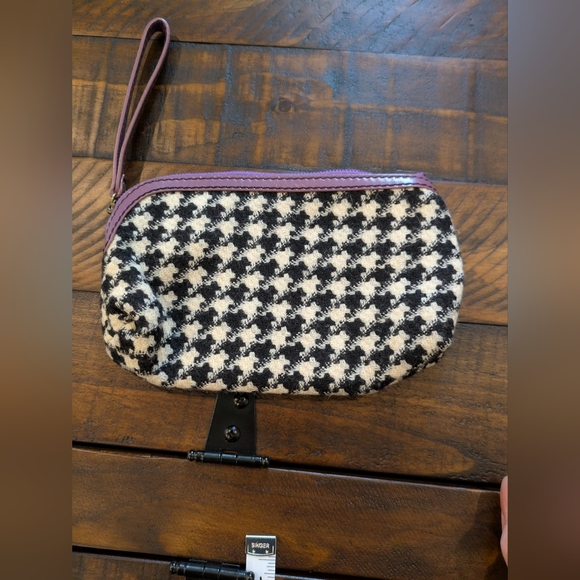 NWOT Rafe New York Houndstooth Wristlet - Picture 8 of 9